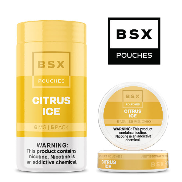 Basix Nicotine Pouches Citrus Ice