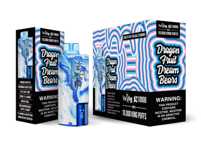 Pod King XC10000 Disposable Vape - Dragonfruit Dream Bears