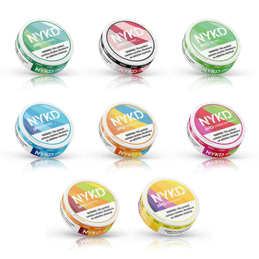 Best Deal NYKD Nicotine Pouches 20ct Can (5 Pack) 