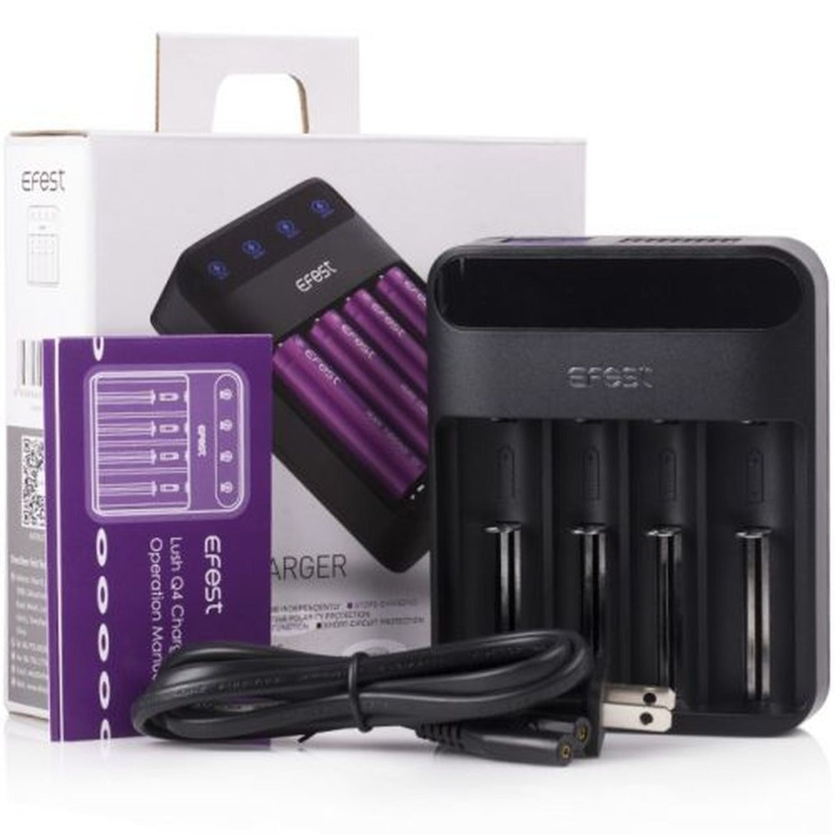 Efest Lush Q4 Intelligent Battery Charger Best