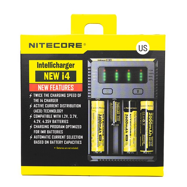 Nitecore i4 Smart Intellicharger Best 