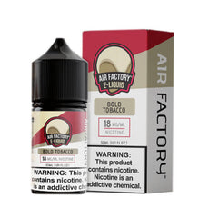 Air Factory Eliquid SALT - Bold Tobacco - 30ml