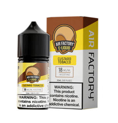 Air Factory Eliquid SALT - Custard Tobacco - 30ml