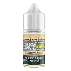 BKRS BSKT by MRKTPLCE eLiquids SALT - Lemon Biscotti - 30ml