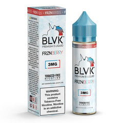 BLVK Premium E-Liquid Tobacco-Free FRZN Series - FRZN Berry - 60ml