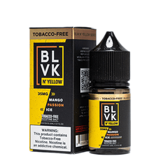 BLVK N Yellow by BLVK Premium E-Liquid Tobacco-Free SALTS - Mango Passion Ice - 30ml