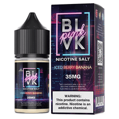 PINK by BLVK Premium E-Liquid SALTS - Iced Berry Banana - 30ml