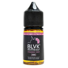 BLVK Premium E-Liquid SALT Series - Strawberry Cream - 30ml