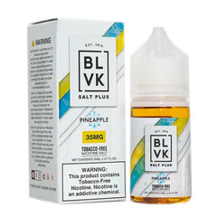 BLVK Premium E-Liquid Tobacco-Free SALTS Plus - Pineapple Ice - 30ml