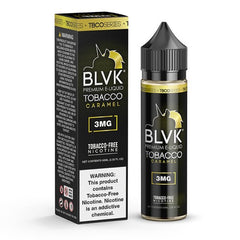 BLVK Premium E-Liquid Tobacco-Free TBCO Series - Tobacco Caramel - 60ml