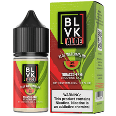 BLVK Premium E-Liquid Tobacco-Free SALTS - Aloe Watermelon - 30ml