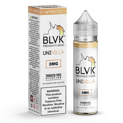 BLVK Premium E-Liquid Tobacco-Free WYTE Series - UniNilla - 60ml