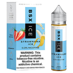 BSX Series TFN by Glas E-Liquid - Strawnana Ice - 60ml