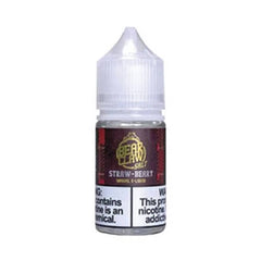 Bear Claw eLiquid SALTS - Straw-Beary - 30ml