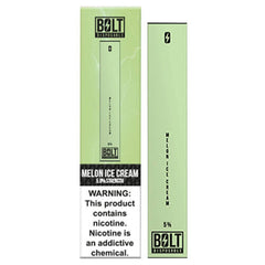 Bolt - Disposable Vape Device - Case of Melon Ice Cream (10 Pack)