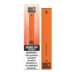 Bolt - Disposable Vape Device - Case of Orange Pop (10 Pack)