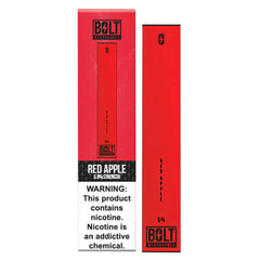 Bolt - Disposable Vape Device - Case of Red Apple (10 Pack)