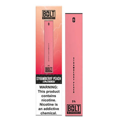 Bolt - Disposable Vape Device - Case of Strawberry Peach (10 Pack)