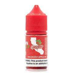 California Grown E-Liquids Salts - Grizzly Apple Salt - 30ml