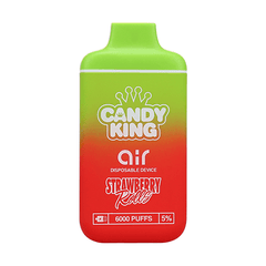 Candy King Air Synthetic - Disposable Vape Device - Strawberry Rolls (10 Pack)