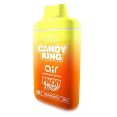 Candy King Air Synthetic - Disposable Vape Device - Peachy Rings (10 Pack)