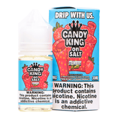 Candy King On Salt Synthetic - Strawberry Rolls - 30ml