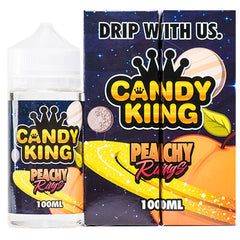 Candy King eJuice - Peachy Rings - 100ml