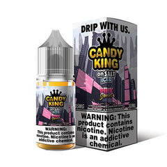 Candy King On Salt Synthetic ICED - Pink Squares - 30ml