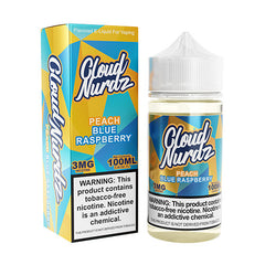 Cloud Nurdz TFN - Peach Blue Raspberry - 100ml