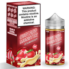 Custard Monster eJuice Synthetic - Strawberry - 100ml