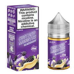 Custard Monster eJuice Synthetic SALT - Blackberry - 30ml