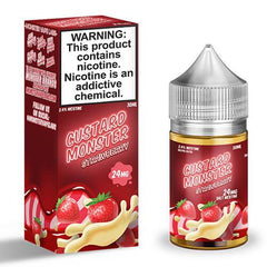 Custard Monster eJuice Synthetic SALT - Strawberry - 30ml