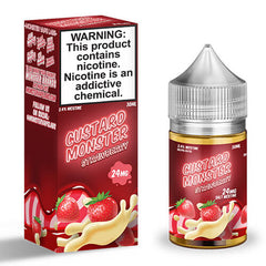 Custard Monster eJuice SALT - Strawberry - 30ml