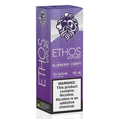 Ethos Vapors - Blueberry Crispy Treats - 60ml