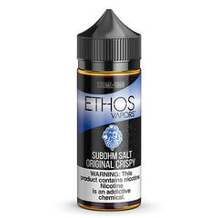 Ethos Vapors - Original Crispy Sub Ohm Salt - 100ml