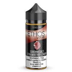 Ethos Vapors - Strawberry Crispy Sub Ohm Salt - 100ml