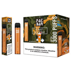 Fat Flow Bar Cube - Disposable Vape Device - Sunset Cocktail (10 Pack)