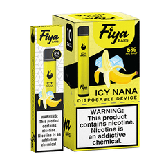 Fiya - Disposable Vape Device - Case of Icy Nana (10 Pack)