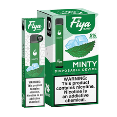 Fiya - Disposable Vape Device - Case of Minty (10 Pack)