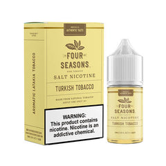 Four Seasons SALTS - Turkish Tobacco - 30ml