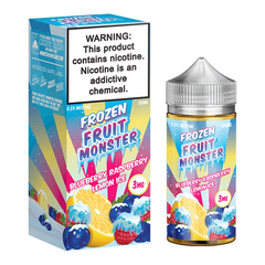 Frozen Fruit Monster eJuice Synthetic - Blueberry Raspberry Lemon Ice - 100ml