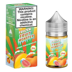 Frozen Fruit Monster eJuice Synthetic SALT -  Mango Peach Guava Ice - 30ml