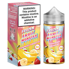 Frozen Fruit Monster eJuice Synthetic - Strawberry Banana Ice - 100ml