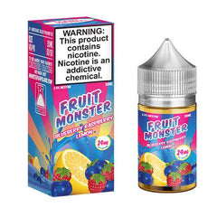 Fruit Monster eJuice Synthetic SALT - Blueberry Raspberry Lemon - 30ml