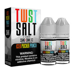 Fruit Twist E-Liquids - ICED Pucker Punch TWST SALT - 2x30ml