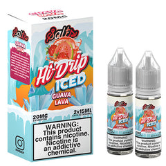 Hi Drip eJuice SALTS - Guava Lava ICED - 2x15ml