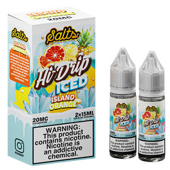 Hi Drip eJuice SALTS - Island Orange ICED - 2x15ml