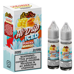 Hi Drip eJuice SALTS - Peachy Mango ICED - 2x15ml