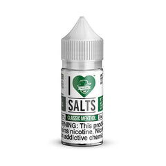 I Love Salts Tobacco-Free Nicotine by Mad Hatter - Classic Menthol - 30ml