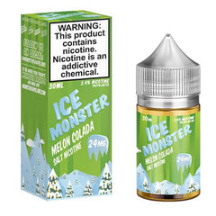 ICE Monster eJuice Synthetic SALT - Melon Colada Ice - 30ml